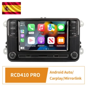 NoName RCD330 RCD410 Mirrorlink CarPlay AndroidAuto Car Radio para VW Golf Jetta - Imagen 1 de 10