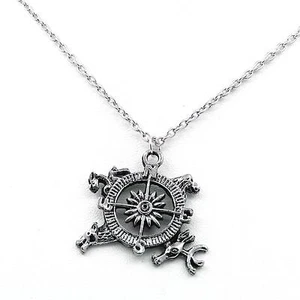 Pendant Necklace Game of Thrones Compass Song Of Ice - Picture 1 of 2