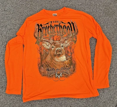 Camisa de caza Bone Collector manga larga Blaze Orange Buck camisa Paramount Foto 1 de 4