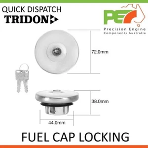 TRIDON Fuel Cap Locking For Chrysler Valiant VG - VJ 3.5L - 4.3L HEMI 6 Cyl OHV - Imagen 1 de 4