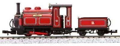 KATO Narrow Gauge KATO/PECO OO-9 Small England Prince Red 51-201B Train Model  - Image 1 of 4