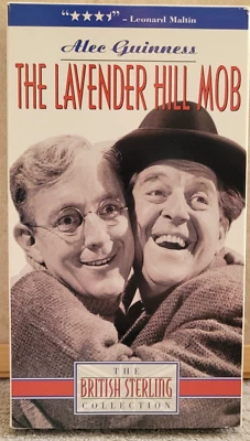 The Lavender Hill Mob starring Alec Guiness on VHS (v. nice) Foto 1 de 2