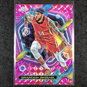 2023-24 Topps Cosmic Chrome BRANDON INGRAM Base Pink Galaxy #16 - Picture 1 of 1