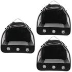  3 Pc Hamster Outgoing Bag Travel Carrying Carrier Purse Hedgehog