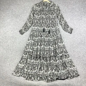 Maxi Vestido Anthropologie Marais de Gasa para Mujer S Conejito Conejo Boho Forrado DEFECTO* - Imagen 1 de 18