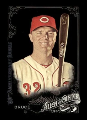 2015 Topps Allen & Ginter X 10th Anniversary Issue #284 Jay Bruce Reds - Image 1 of 2