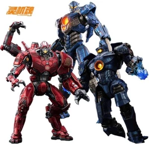 LING JIHUN Pacific Rim Gipsy Avenger Gipsy Danger Crimson Typhoon 20 cm giocattolo mecha - Foto 1 di 24