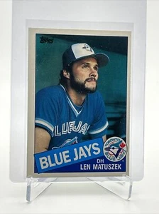 1985 Topps Traded Len Matuszek Baseball Card #80T NM-MT FREE SHIPPING - Picture 1 of 3