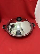 Coperchio wok grande AMC padella da servizio wok top (k169)