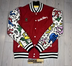 VJ6 Keith Haring X Joyrich Big Logo Varsity Size XXL - Picture 1 of 20