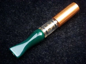 Beautiful Agate Brass Crafted Cigarette Holder w/ Filter #06202501 - Picture 1 of 6