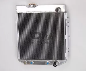 3 Row Aluminum Radiator For 1963-1966 Ford Mustang Comet Falcon 260 289 V8 AT/MT - Picture 1 of 10