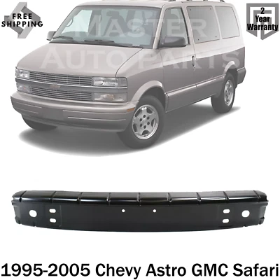 Nuevo parachoques delantero de acero de refuerzo imprimado para Chevy Astro GMC Safari 1995-2005 Foto 1 de 4