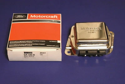 MOTORCRAFT VOLTAGE REGULATOR GR540B FORD THUNDERBIRD TORINO COMET COUGAR CYCLONE - Image 1 of 4