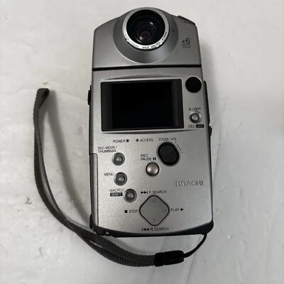 Hitachi MP-EG10W Camcorder Digital Video Camera - Untested AS-IS (No battery) - Image 1 of 4