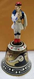Handmade Figure/Bell (Made in Greece) Pre-Owned - Picture 1 of 8