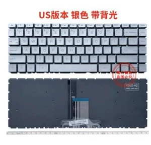 US silver keyboard For HP 245 G7 246 G7 340 G5 348 G5 TPN-I136 14g-BR 14Q-CS - Picture 1 of 1
