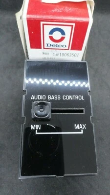 NUEVO DE LOTE 1988-93 OLDSMOBILE CUTLASS RADIO AUDIO BAJO INTERRUPTOR 10063501 DELCO Foto 1 de 4