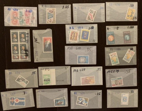 LOT OF MALI MINT STAMPS IN GLASSINES, BLOCKS, SHORT SETS, TABS, SPORTS, & MORE Cover