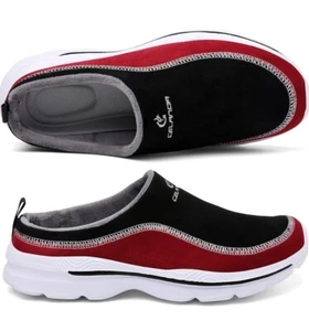 Celanda Womens Clog Slippers Slip On Indoor/Outdoor Shoes Memory Foam Black 5.5 - Picture 1 of 5