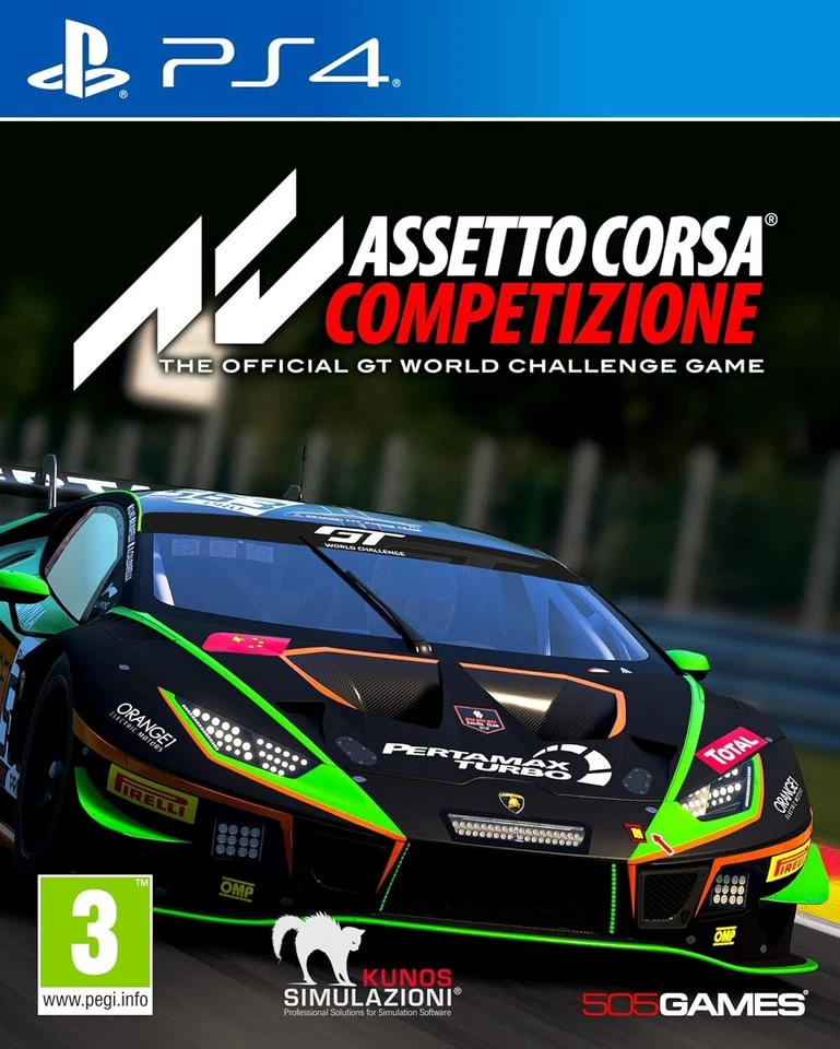 Assetto Corsa: Competizione PS4 Playstation 4 Brand New - image 1 of 1