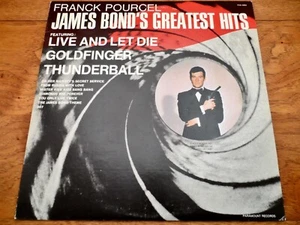 Franck Pourcel ♫ James Bond's Greatest Hits ♫ 1973 Paramount Records Vinyl LP - Picture 1 of 3