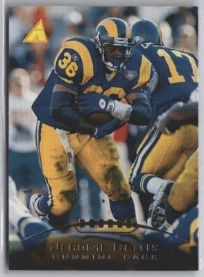 1995 Pinnacle Jerome Bettis Card #63 HOF Football Lot 8 Cards - Image 1 of 4