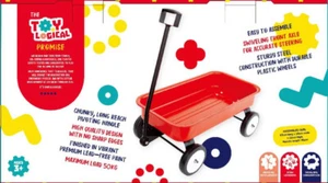 NEW Toylogical Red Wagon Stow & Go from Mr Toys - Picture 1 of 1