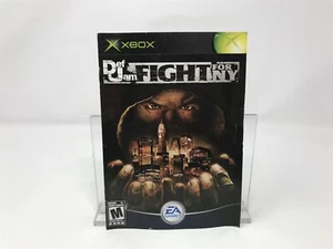 Def Jam Fight for NY - Microsoft Xbox OG solo manual - FRANCÉS MÁS GRANDE - Imagen 1 de 1