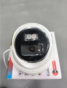 Torreta de luz híbrida inteligente compatible con Hik de 5 MP audio bidireccional cámara IP POE - Imagen 1 de 22