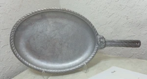Wilton Armetale Brutzelpfanne Lariat Muster Fajita Pfanne Grill Grill Grillgeschirr Platte - Bild 1 von 3