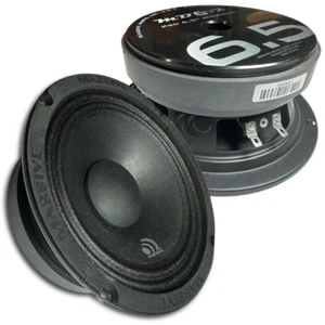 2x Massive Audio MB6 6.5" Midbass Car Speakers - 150w Rms 4-ohm Pro Loudspeakers - Picture 1 of 6