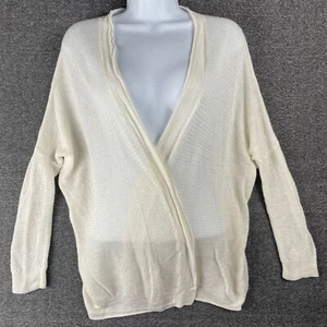 Polo Ralph Lauren Cardigan Sweater Womens S Open Knit Beach Capsule Minimal Vaca - Picture 1 of 11