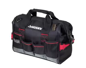Husky 71787-2N09 14" L X 6" W X 11" H Large Mouth Bag for Tools and Accessories - Picture 1 of 6
