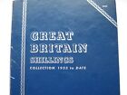 Whitman Shilling folder 1953 to 1966 high grades COMPLETE + decimal 5p coins