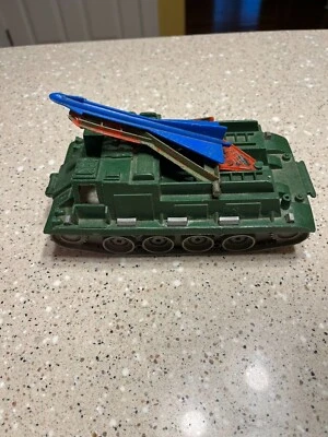 Vintage 1960s Army Rocket Launcher Vehicle w/Rocket - Image 1 of 4