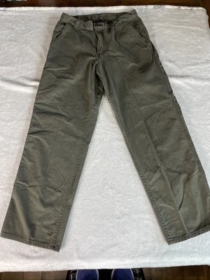 Vintage Lee Dungarees Jean Pants 33 X 32 Baggy Street Wear Green - Image 1 of 4