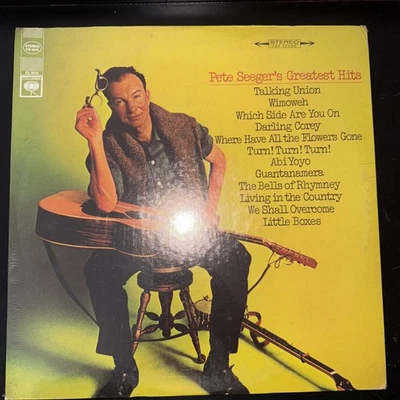 RARE Vintage 1967 Sealed Pete Seeger Greatest Hits Columbia CS 9416 Folk Music Foto 1 de 3