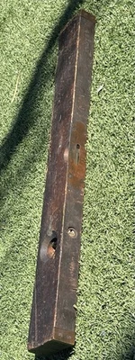 Antique SARGENT & CO N.Y. 24” Wood & Brass Carpenter’s Level – Early Tool - Image 1 of 4