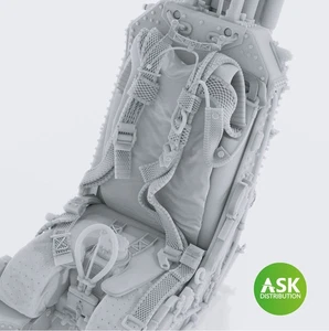 Art Scale Kit 200-A48060 - 1:48 M.B.Type 9B Mk.2 Ejection Seat - with seat belts - Picture 1 of 1