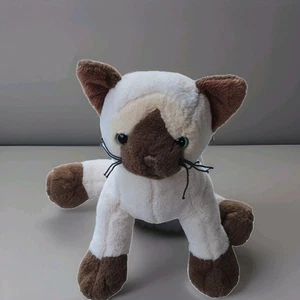 Ganz Webkinz Siamese Cat Stuffed Plush Toy - Picture 1 of 4