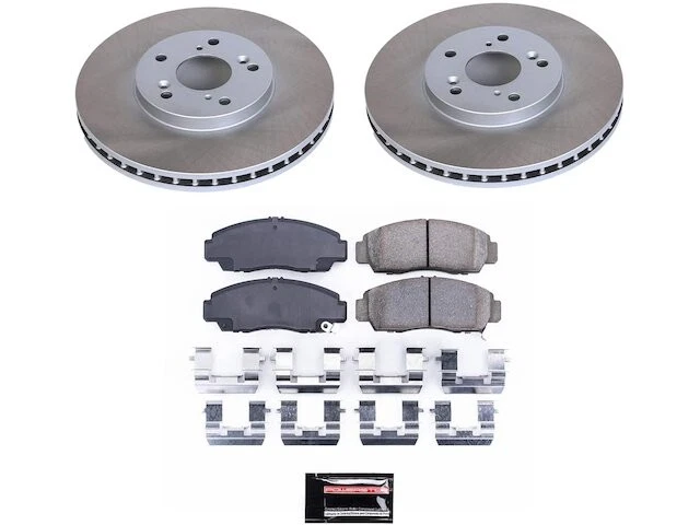 Front Brake Pad and Rotor Kit For 2004-2010 Acura TSX 2005 2006 2007 BG313QJ - Изображение 1 из 1