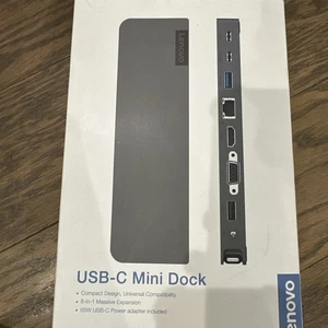 Lenovo USB-C Mini Dock 8 w 1 G0A70065US - Zdjęcie 1 z 3