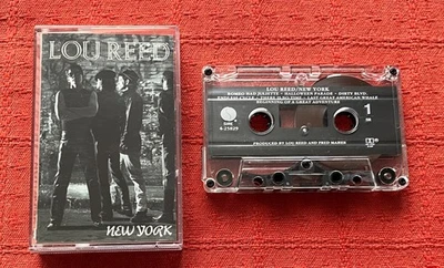 LOU REED - US CASSETTE TAPE - NEW YORK Foto 1 de 4
