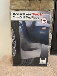 WeatherTech No Drill Front Mudflaps 110045 2014-2018 Dodge 2500 3500 NOB - Picture 1 of 6