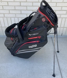 Bag Boy Bagboy Carry Stand Golftasche schwarz grau rot Technowater Techno wasserdicht - Bild 1 von 9