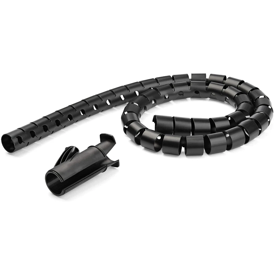StarTech.com 2.5m (8.2ft) Cable Management Sleeve - Spiral - 1" (25mm) Diameter  - Bild 1 von 4