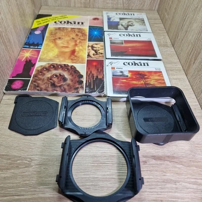 Vintage Cokin Camera Filters JobLot, with mounting and instructions book. - Image 1 of 4