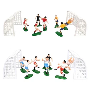 Fußball Tortenaufleger Mini Tor Tor Puppe Spielzeug Zubehör Deko - Bild 1 von 15