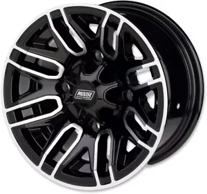 Moose Racing 112X Wheels 12X7 4/110 4+3 Machined w/Black Front 0230-0873 - Picture 1 of 1
